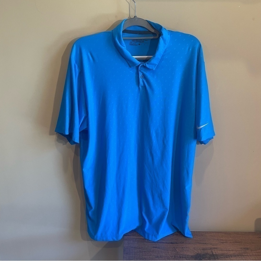 Nike Golf Tour Performance Dri Fit Polo Shirt Shortsleeve Top XL